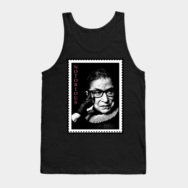 NOTORIOUS or RBG or ICON! Tank Top by Wonderstuff